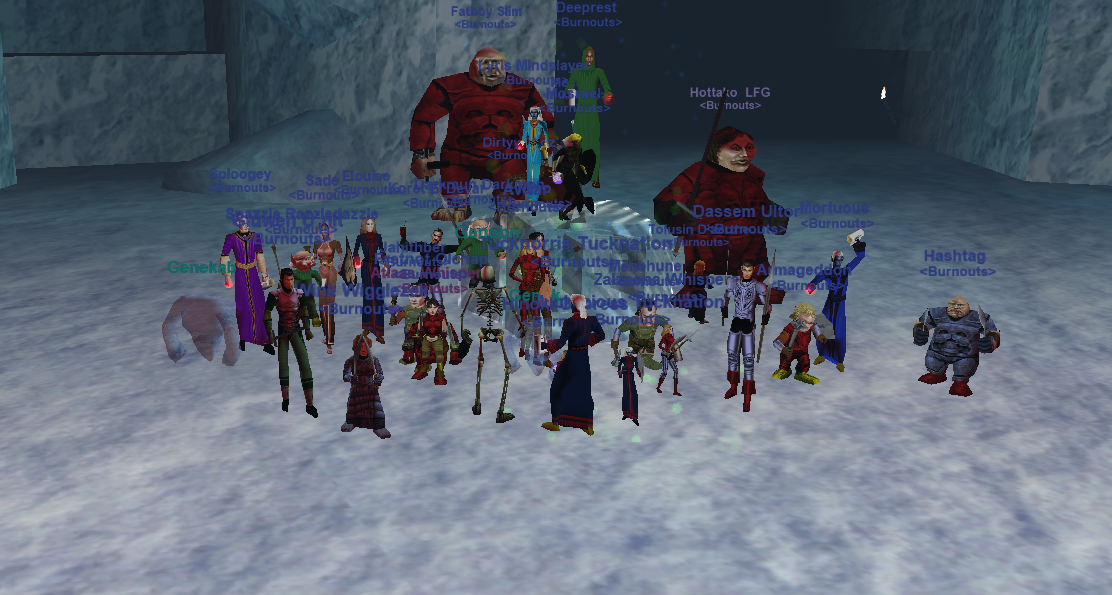 Group Lair Shot! Will we ever all face the right direction? Stay tuned.